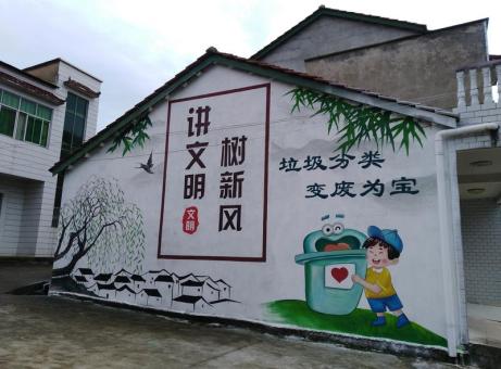 原阳县墙绘是现在流行的墙体广告