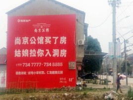 原阳县墙体广告在乡镇、农村市场的媒体优势