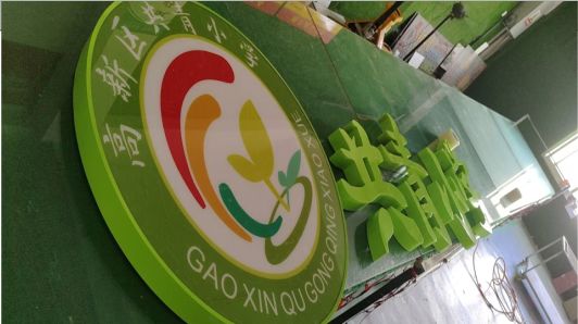 原阳县常见的发光字类型