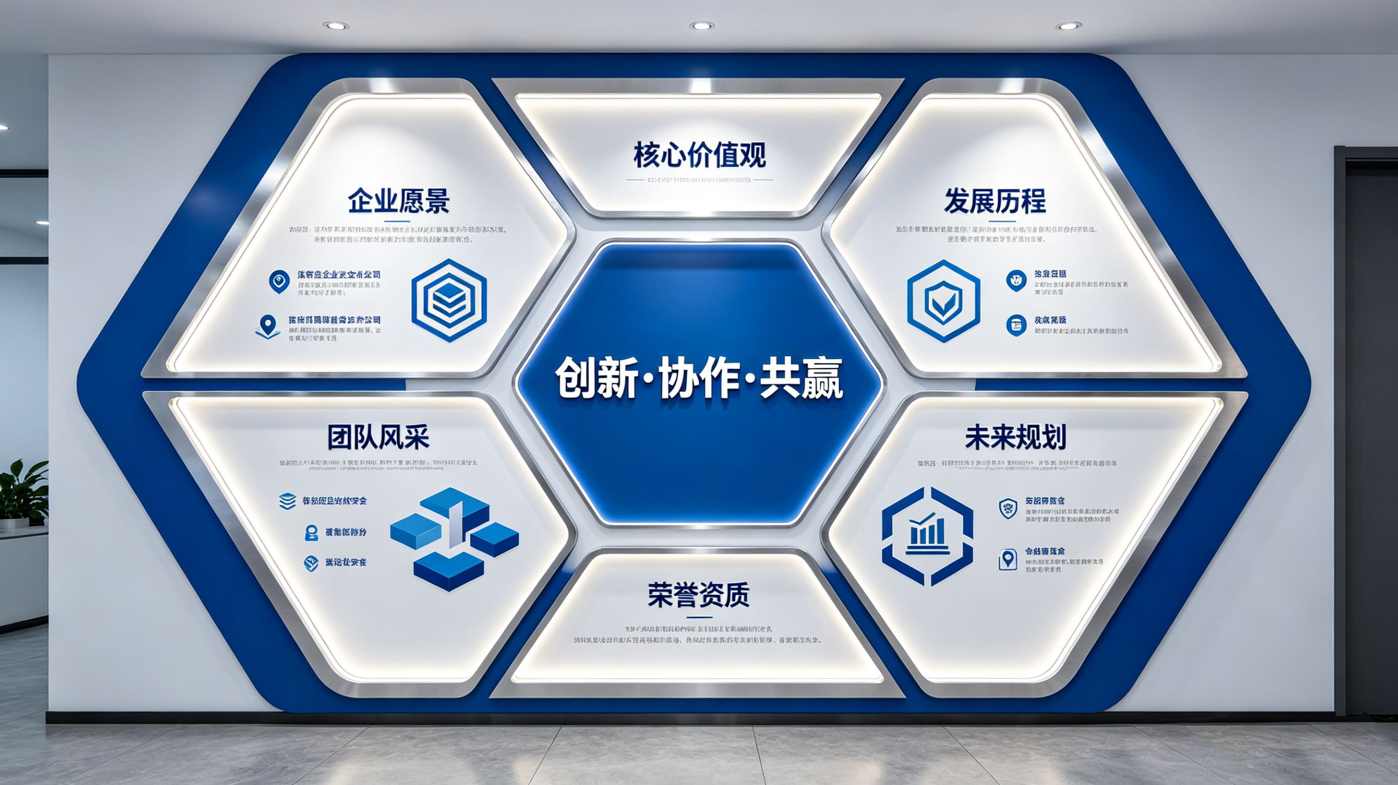 原阳县企业文化墙六边形避坑指南（新手常犯5个错误）